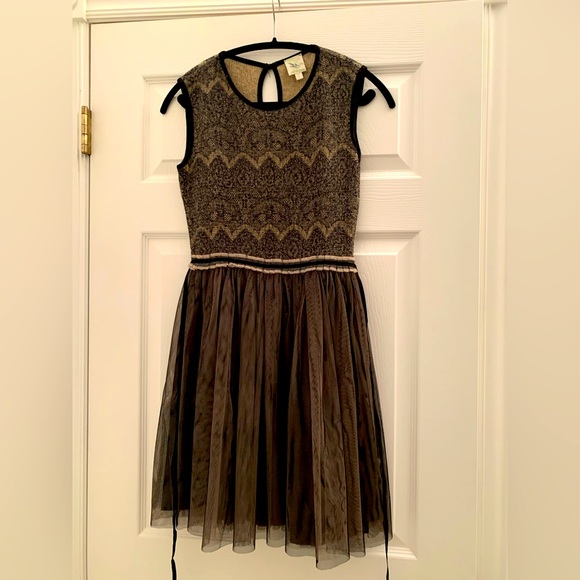 Anthropologie Winter Dulcie Taffeta Dress - Picture 2 of 5